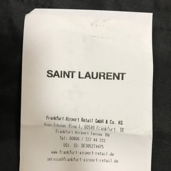 ENVELOPE CHAIN WALLET IN GRAIN DE POUDRE EMBOSSED - Picture 4 of 8